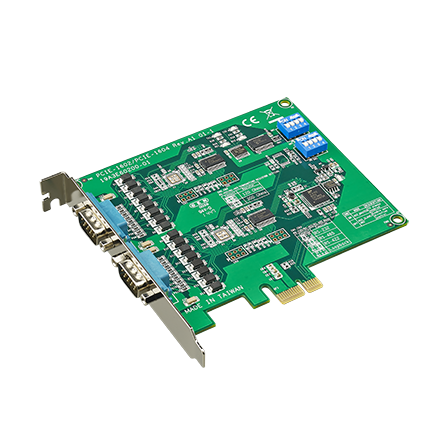CIRCUIT BOARD, 2-port RS-232 PCIe Comm. Card w/Iso